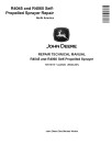 John Deere R4045 and R4060 Self-Propelled Sprayers (North American Edition) Repair Manual (TM116119)