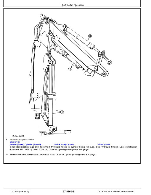 John Deere 903K and 953K Tracked Feller Bunchers Repair Manual (TM11624) John Deere 903K and 953K Tracked Feller Bunchers Repair Manual (TM11624)