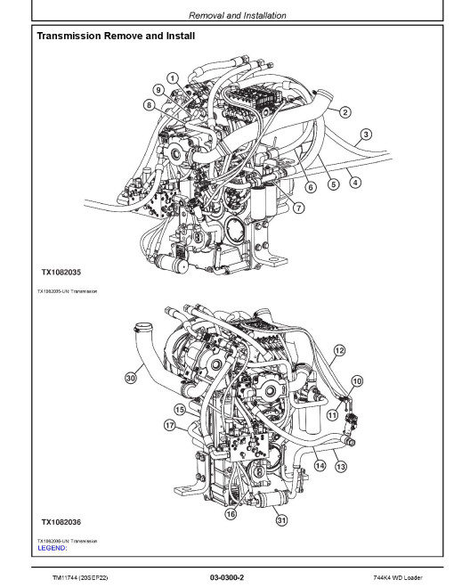John Deere 744K (SN: E630720-664577) 4WD Loaders with iT4 Engine 6090HDW12 Repair Manual (TM11744) John Deere 744K (SN: E630720-664577) 4WD Loaders with iT4 Engine 6090HDW12 Repair Manual (TM11744)