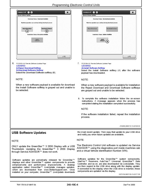 John Deere Starfire 3000 Systems Technical Manual (TM117919)