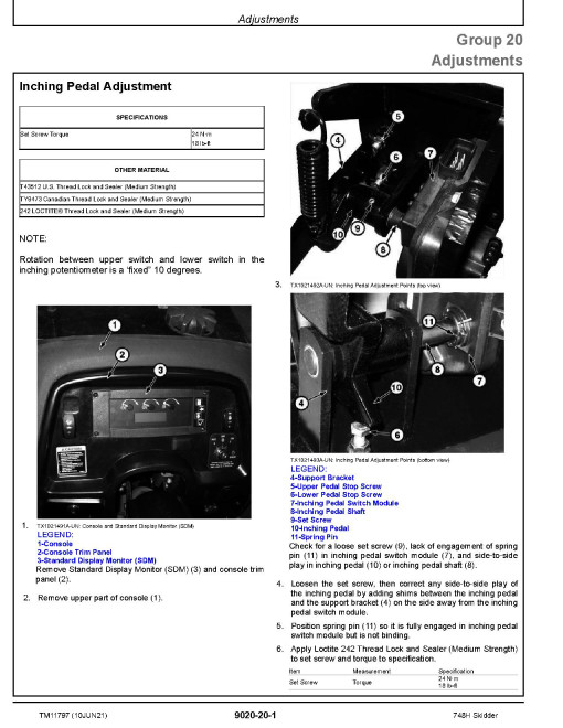John Deere 748H (SN: 630436-) Grapple Skidders Operation and Test Manual (TM11797) John Deere 748H (SN: 630436-) Grapple Skidders Operation and Test Manual (TM11797)