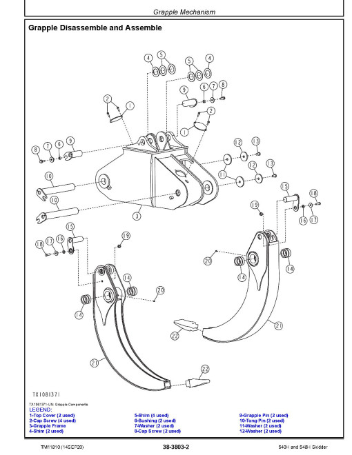 John Deere 540H Cable Skidders and 548H Grapple Skidders (SN: 630436-) Repair Manual (TM11810) John Deere 540H Cable Skidders and 548H Grapple Skidders (SN: 630436-) Repair Manual (TM11810)