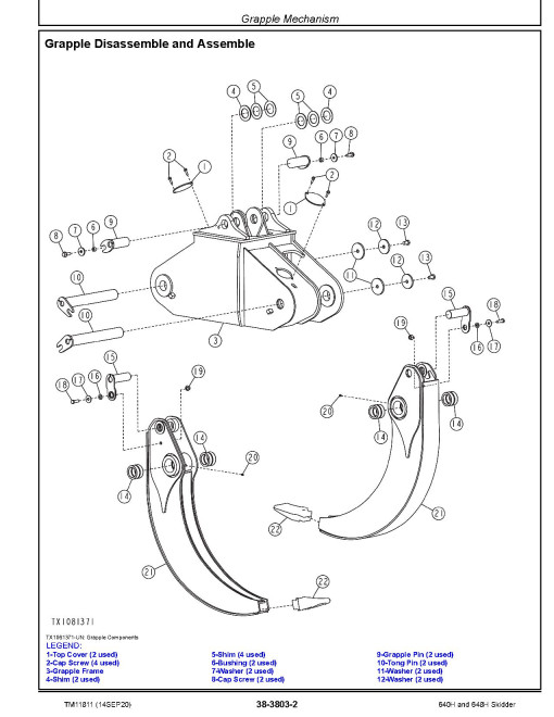 John Deere 640H Cable Skidders and 648H Grapple Skidders (SN: 630436-) Repair Manual (TM11811) John Deere 640H Cable Skidders and 648H Grapple Skidders (SN: 630436-) Repair Manual (TM11811)