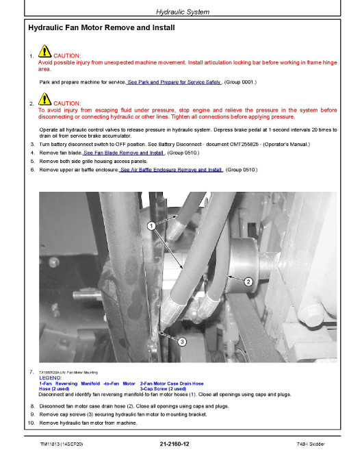 John Deere 748H (SN: 630436-) Grapple Skidders Repair Manual (TM11813) John Deere 748H (SN: 630436-) Grapple Skidders Repair Manual (TM11813)