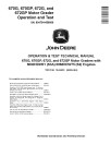John Deere 670G, 670GP, 672G and 672GP Motor Graders (SN: 634754-656508) with S2, S3A Engines Operation and Test Manual (TM12136)
