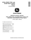 John Deere 670G, 670GP, 672G and 672GP Motor Graders (SN: 634754-656507) with S2/S3A Engines Repair Manual (TM12138)