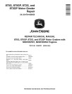 John Deere 870G, 870GP, 872G and 872GP Motor Graders (SN: 634754-656508) with S2, S3A Engines Repair Manual (TM12146)