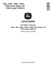 John Deere 1160A, 1180A, 140A, 160A and 180A Auger Platforms Technical Manual (TM121819)
