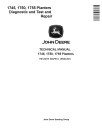 John Deere 1745, 1750 and 1755 Planters Technical Manual (TM123019)