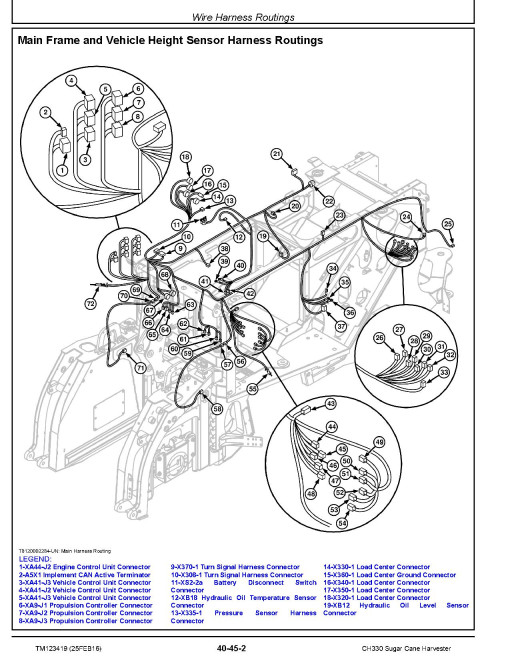 John Deere CH330 (SN. from 121901) Sugar Cane Harvesters Repair Manual (TM123419) John Deere CH330 (SN. from 121901) Sugar Cane Harvesters Repair Manual (TM123419)