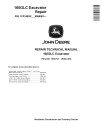 John Deere 160GLC (SN. from E055001) Crawler Excavators Repair Manual (TM12345)