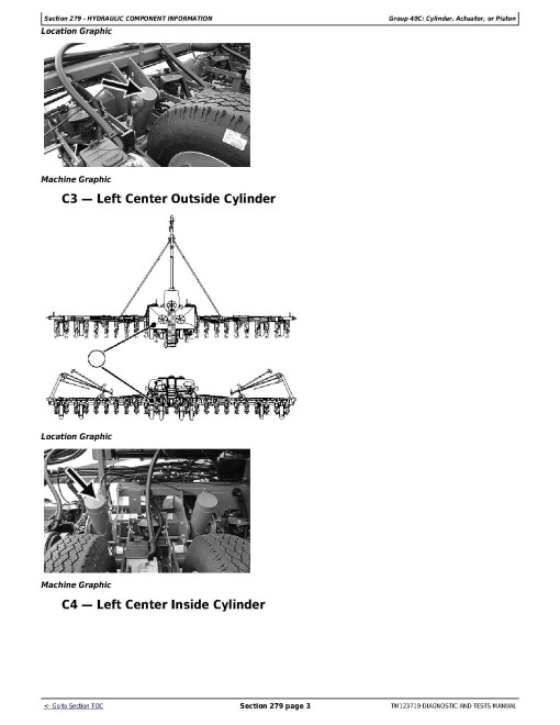 John Deere 1775NT 24-Row (SN. up to 760100) Planters with ExactEmerge Row Units Diagnostic Manual (TM123719)
