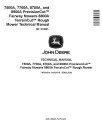 John Deere PrecisionCut™ 7500A, 7700A, 8700A, 8900A Fairway Mowers and TerrainCut™ 8800A Rough Mowers Technical Manual (TM124319)