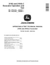 John Deere 210GLC (SN. from C520001, D520001) Crawler Excavators Operation and Test Manual (TM12536)