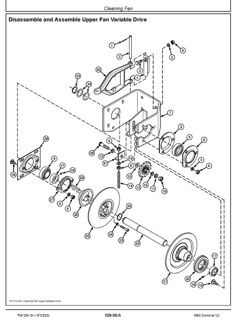 John Deere W50 v2 Combines (India, Asia) Technical Manual (TM125419) John Deere W50 v2 Combines (India, Asia) Technical Manual (TM125419)