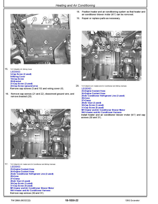 John Deere 135G (SN. from E400001) Crawler Excavators Repair Manual (TM12669) John Deere 135G (SN. from E400001) Crawler Excavators Repair Manual (TM12669)