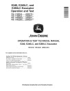 John Deere E240, E240LC and E260LC Crawler Excavators (SN. from C500021, D500178) Operation and Test Manual (TM12732)