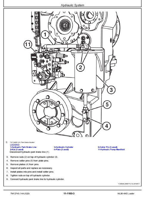 John Deere WL56 (SN: C000010-000508, D000326-000508) 4WD Loaders w.T2/S2 Engines Repair Manual (TM12745) John Deere WL56 (SN: C000010-000508, D000326-000508) 4WD Loaders w.T2/S2 Engines Repair Manual (TM12745)