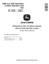 John Deere 328E and 332E Skid Steer Loaders (SN. from E236670) Operation and Test Manual (TM12802)