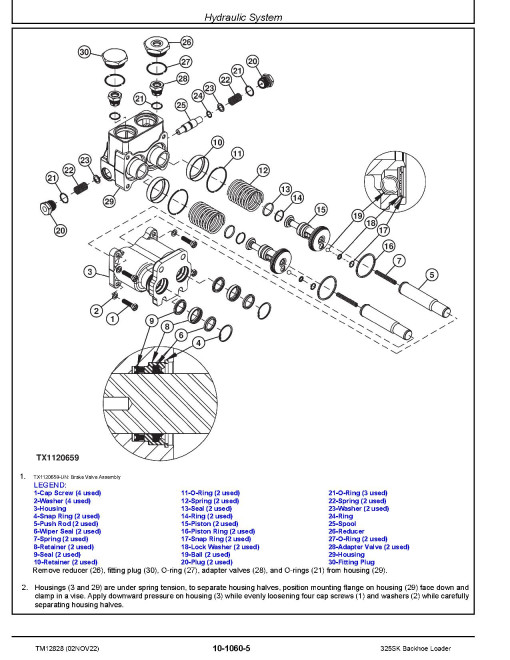 John Deere 325SK Side Shift Backhoe Loaders (SN. from C235589) Repair Manual (TM12828) John Deere 325SK Side Shift Backhoe Loaders (SN. from C235589) Repair Manual (TM12828)