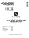 John Deere 319E, 323E Compact Track Loaders, 318E, 320E and 324E Skid Steer Loaders with Manual Conrtols (SN. from J249291) Repair Manual (TM13010X19)