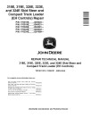 John Deere 319E, 323E Compact Track Loaders, 318E, 320E and 324E Skid Steer Loaders with EH Controls (SN. from J249291) Repair Manual (TM13011X19)