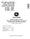 John Deere 319E, 323E Compact Track Loaders, 318E, 320E and 324E Skid Steer Loaders with Manual Controls (SN. from G253889) Repair Manual (TM13012X19)