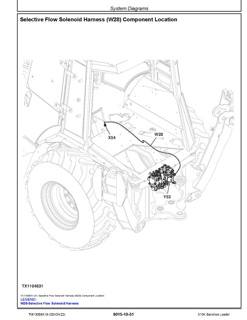 John Deere 310K Backhoe Loaders (SN. from C000001) Operation and Test Manual (TM13056X19) John Deere 310K Backhoe Loaders (SN. from C000001) Operation and Test Manual (TM13056X19)