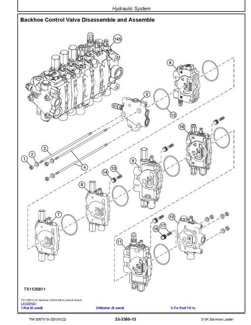 John Deere 310K Backhoe Loaders (SN. from C000001) Repair Manual (TM13057X19) John Deere 310K Backhoe Loaders (SN. from C000001) Repair Manual (TM13057X19)