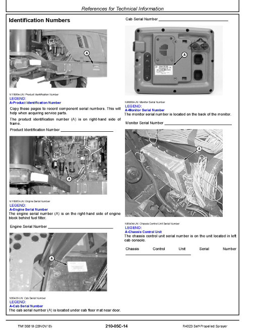 John Deere R4023 (SN. up to 180000) Self-Propelled Sprayers Diagnostic Manual (TM130819) John Deere R4023 (SN. up to 180000) Self-Propelled Sprayers Diagnostic Manual (TM130819)