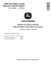 John Deere 326E Skid Steer Loaders with Manual Controls (SN. from J247388) Repair Manual (TM13091X19)