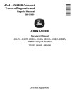 John Deere 4044M, 4044R, 4049M, 4049R, 4052M, 4052R, 4066M and 4066R Compact Utility Tractors (SN. from 010001) Technical Manual (TM131019)