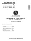 John Deere 640L Skidders, 648L and 748L Grapple Skidders (SN. F666893—690813) Operation and Test Manual (TM13133X19)