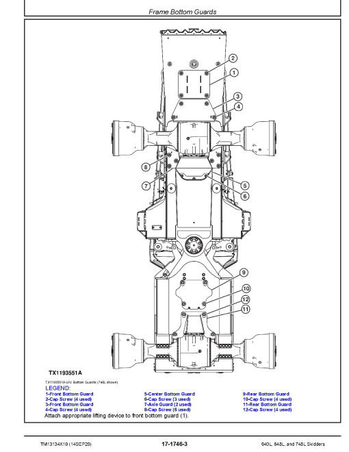John Deere 640L Skidders, 648L and 748L Grapple Skidders (SN. F666893—690813) Repair Manual (TM13134X19) John Deere 640L Skidders, 648L and 748L Grapple Skidders (SN. F666893—690813) Repair Manual (TM13134X19)