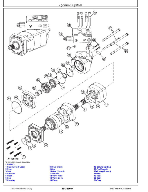 John Deere 848L and 948L (SN: C666893—690813, D679126—690813) Grapple Skidders Repair Manual (TM13140X19) John Deere 848L and 948L (SN: C666893—690813, D679126—690813) Grapple Skidders Repair Manual (TM13140X19)