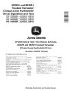 John Deere 803MH and 853MH (Closed Loop Hydrostatic Drive) Tracked Harvesters Operation and Test Manual (TM13150X19)