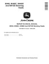John Deere MH60, MH60C, MH60D and MH72D Mulching Heads Repair Manual (TM13162X19)
