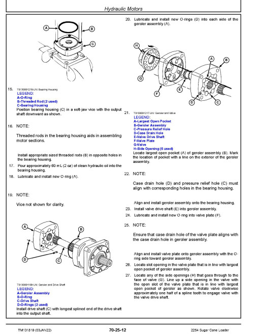 John Deere 2254 Sugar Cane Loaders Technical Manual (TM131819) John Deere 2254 Sugar Cane Loaders Technical Manual (TM131819)