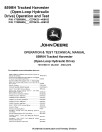 John Deere 859MH (Open Loop Hydraulic Drive) Tracked Harvesters Operation and Test Manuals (TM13183X19)