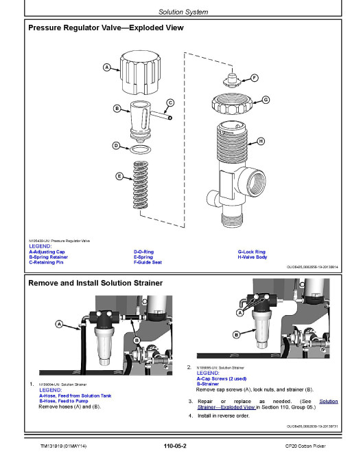 John Deere CP20 (SN. from 000101) Cotton Pickers Repair Manual (TM131919) John Deere CP20 (SN. from 000101) Cotton Pickers Repair Manual (TM131919)