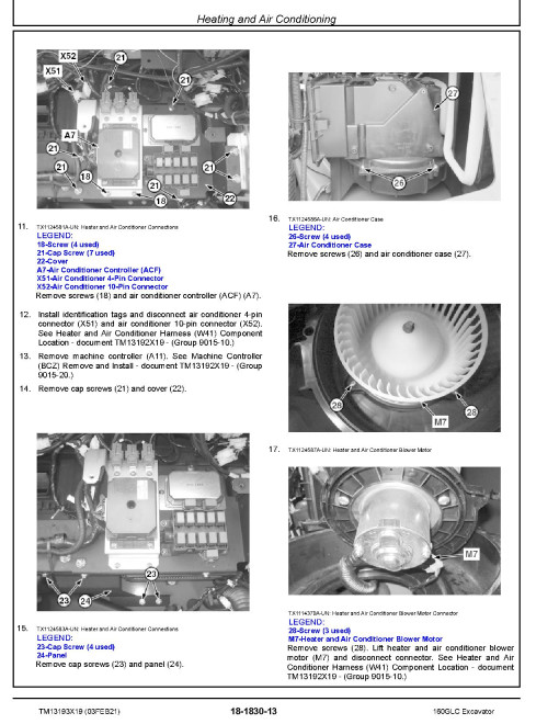 John Deere 160GLC (SN. from D055001) Crawler Excavators Repair Manual (TM13193X19) John Deere 160GLC (SN. from D055001) Crawler Excavators Repair Manual (TM13193X19)