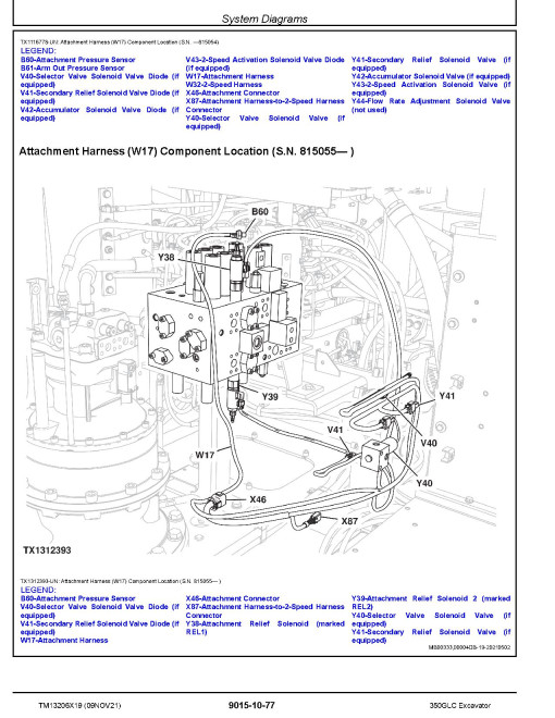 John Deere 350GLC (SN. from F809192) Crawler Excavators Operation and Test Manual (TM13206X19) John Deere 350GLC (SN. from F809192) Crawler Excavators Operation and Test Manual (TM13206X19)