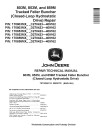 John Deere 803M, 853M and 859M (Closed Loop Hydrostatic Drive) Tracked Feller Bunchers Repair Manual (TM13244X19)