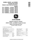 John Deere 803MH, 853MH and 859MH (Open Loop Hydraulic Drive) Tracked Harvesters Repair Manual (TM13245X19)