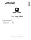 John Deere 190GW (SN. from E051001) Wheeled Excavators Repair Manual (TM13248X19)