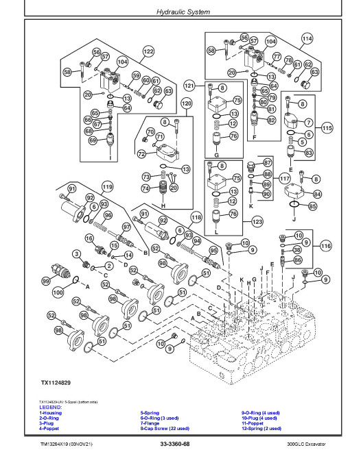 John Deere 300GLC (SN. from F710002) Crawler Excavators Repair Manual (TM13264X19) John Deere 300GLC (SN. from F710002) Crawler Excavators Repair Manual (TM13264X19)