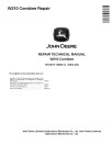 John Deere W210 Combines Repair Manual (TM132719)