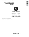 John Deere Z-Trak Z997R Diesel Zero-Turn Mowers (SN. from 010001) Technical Manual (TM132819)