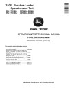 John Deere 310SL Side Shift Backhoe Loaders (SN: C273920-390995, D273920-390995) Operation and Test Manual (TM13295X19)