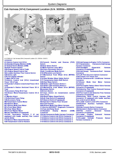 John Deere 310SL Side Shift Backhoe Loaders (SN: F273920-390995) Operation and Test Manual (TM13297X19) John Deere 310SL Side Shift Backhoe Loaders (SN: F273920-390995) Operation and Test Manual (TM13297X19)